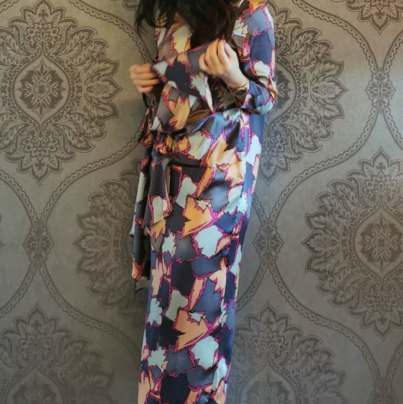 ASOS white 100% silk dress - Picture 4 of 7